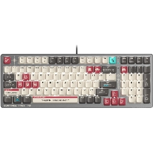 Клавиатура A4Tech Bloody S98 Pixels Red проводная USB серый/бежевый