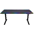 Стол игровой Thermaltake Gaming Desk Level 20 BattleStation Black, Electric, RGb, none Black, Electric, RGb, none, фото 1