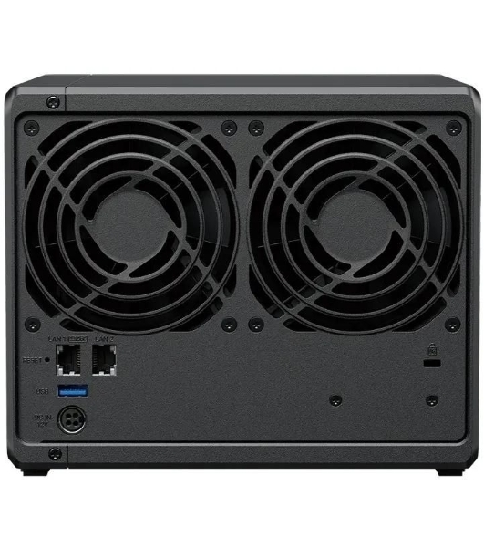 Сетевое хранилище Synology DiskStation DS425+ черный (Intel J4125/2Gb/4(3.5'/2.5'SATA/SSD) + 2 NVMe/RAID/1x1Gb/1x2.5Gb/2хUSB 3.2/no WIFI) (DS425+)