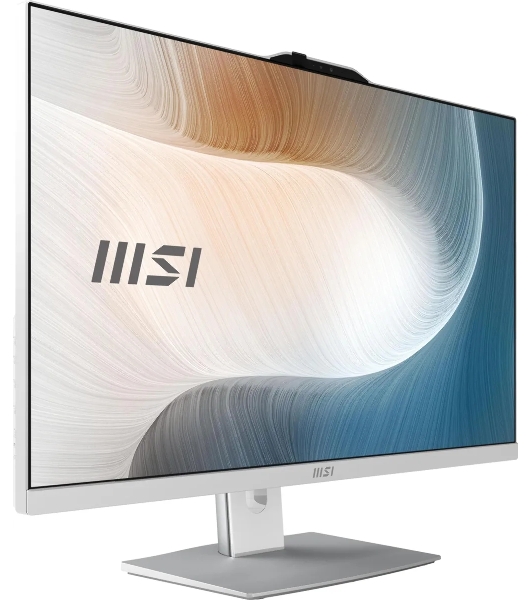 Моноблок MSI Modern AM242P 1M-1020XRU 23.8' Full HD Core 7 150U (1.8) 16Gb SSD 512Gb Graphics без ОС GbitEth WiFi BT 120W клавиатура мышь Cam белый 1920x1080 (9S6-AE0722-1465)