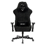 Кресло Бюрократ VIKING KNIGHT LT20 FABRIC черный, ткань, 120 кг, механизм качания, фото3