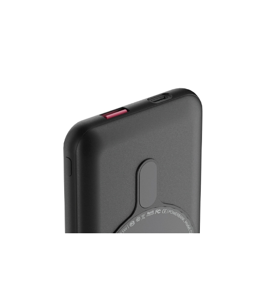 Портативный аккумулятор OLMIO QM-11, 10000mAh, 22.5W QuickCharge3.0/PowerDelivery, 15W wireless, серый