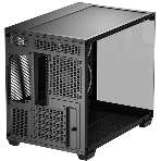 Компьютерный корпус Deepcool CG330 3F без БП, боковое окно (панорама), 3x120мм ARGB PWM вентилятора, черный, mATX, фото6
