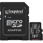 Флеш карта microSDXC 128Gb Kingston SDCS3/128Gb Canvas Select Plus + adapter, фото 1