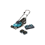 Газонокосилка аккумуляторная Makita DLM382PM2, 18 В, 4 Ач, фото4