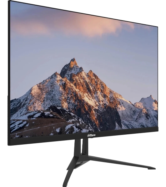 Монитор 23.8' Dahua DHI-LM24-B201E IPS 1920x1080, 100 Гц, 5 мс, 16:9, 300 кд/м2, 1xHDMI, 1xDP, 1xVGA, 1x3.5 мм, черный