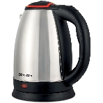 Электрочайник Blackton Bt KT1810S сталь-красный, 1.8 л, 1850 Вт, скрытый нагревательный элемент, фото4