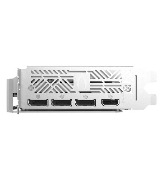 Видеокарта Zotac GAMING GeForce RTX 5050 TWIN EDGE OC WHITE ED, NVIDIA RTX 5050, 8 ГБ GDDR6, 128 бит, PCI-e 5.0, 1xHDMI, 3xDP, 2602 МГц