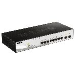 Коммутатор D-Link DGS-1210-10P/FL2A, 8×1 Гбит/с + 2×1 Гбит/с SFP, настраиваемый, фото2