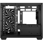 Компьютерный корпус Deepcool CG330 3F без БП, боковое окно (панорама), 3x120мм ARGB PWM вентилятора, черный, mATX, фото7