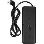 Сетевой фильтр Powercom SP-10 USB2A1СB 3,0 м 3.0м (10 розеток) черный, коробка, фото5