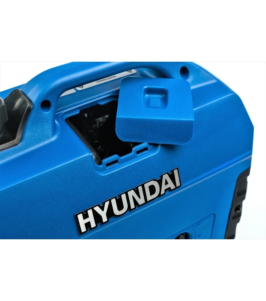Электрогенератор бензиновый инверторный Hyundai HHY 1050Si, 1.2 кВт, 59 дБ, 12 кг