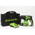 Перфоратор GreenWorks GD24SDS, SDS-plus, 24 В, 2 Дж, от аккумулятора, фото9
