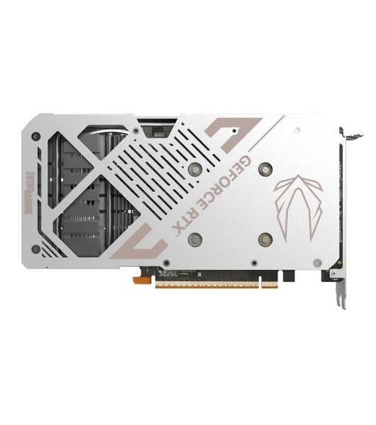Видеокарта Zotac GAMING GeForce RTX 5050 TWIN EDGE OC WHITE ED, NVIDIA RTX 5050, 8 ГБ GDDR6, 128 бит, PCI-e 5.0, 1xHDMI, 3xDP, 2602 МГц