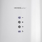 Вытяжка пристенная HOMSair ART 1050WL 35 белый, 35 см, 1050 куб. м/ч, 63 дБ, фото8