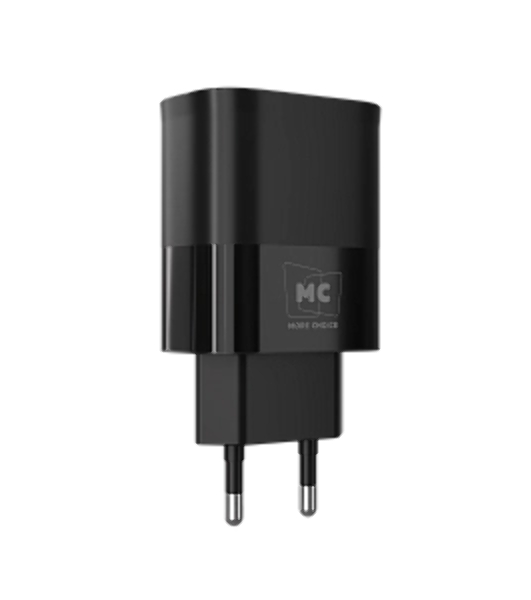 Сетевое зарядное устройство MORE CHOICE (4620202553478) NC67i СЗУ 1Type-C 3.0A PD 20W, черный