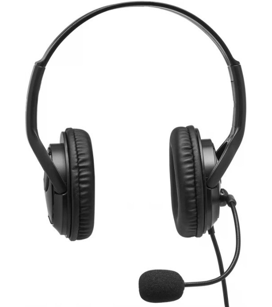 Гарнитура Exegate 960 USB Stereo чёрный, проводная, USB, регулятор громкости