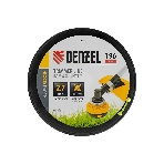 Леска для триммера Denzel витой квадрат, 2,7мм х 196м, на DIN катушке FLEX CORD, фото4
