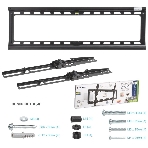 Кронштейн Kromax IDEAL-2 new черный, 32'-90', max 55 кг, VESA 600x400 мм, фото4