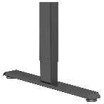 Стол игровой Cactus CS-EDL-GbK столешница МДФ черный, каркас черный, фото3