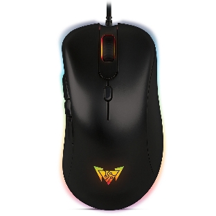 Мышь проводная Crown CMGM-904 черный, 7000 dpi, USB, кнопки - 7