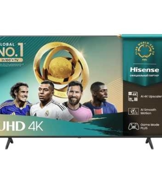 Телевизор Hisense 50' 50A6Q черный DLED 4K UHD 60Hz Smart TV Vidaa