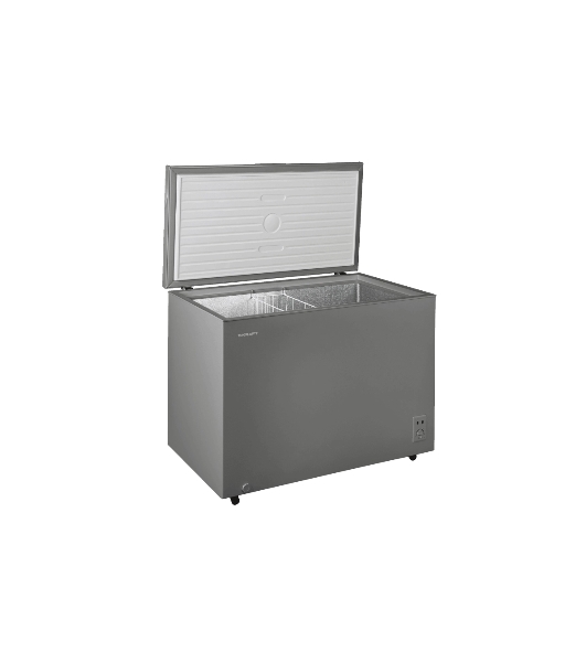Морозильный ларь Kraft BD (W)-340SRX серебристый, 318л