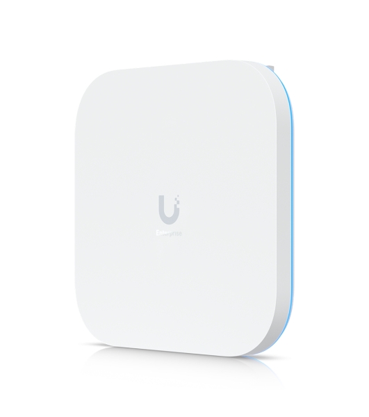 Точка доступа Wi-Fi Ubiquiti UniFi E7 AP Campus 2,4+5+6 ГГц, Wi-Fi 7, 4х4 MU-MIMO, 802.3bt, 1х 10G RJ45, 1х 1G RJ45