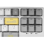 Клавиатура проводная A4Tech Bloody S87 Energy (S87 USB ENERGY WHITE) USB белый/желтый, фото4