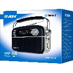 Радиоприемник SVEN SRP-505 (4 Вт, FM/AM/SW, USB, SD/microSD, Bluetooth, 1200 мА·ч)черный, фото3