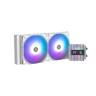 Система жидкостного охлаждения для процессора Zalman ALPHA2 A24 белый 120мм 2150rpm 28db 4-pin 320W