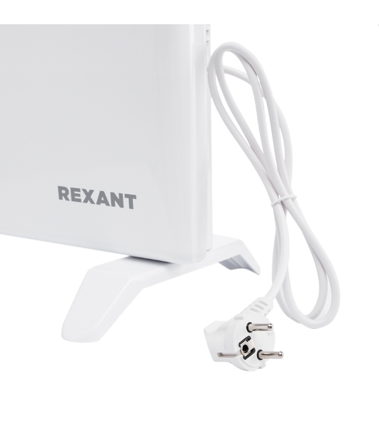 Конвектор электрический Rexant белый, 1500 Вт, 20 м2, термостат