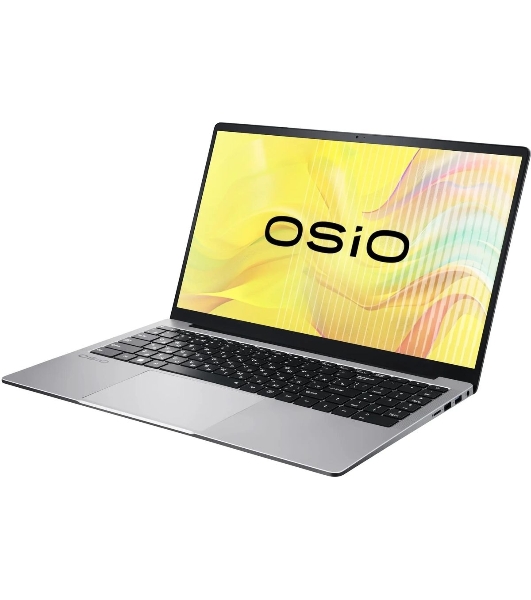 Ноутбук Osio FocusLine F150A-001 серый Ryzen 5 5560U 8Gb SSD256Gb AMD Radeon 15.6' IPS FHD (1920x1080) без ОС WiFi BT Cam 6000mAh