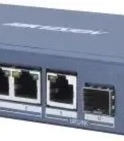 Коммутатор Hikvision DS-3E0510P-E/M(O-STD)(B), 8×1 Гбит/с PoE + 2×1 Гбит/с, неуправляемый