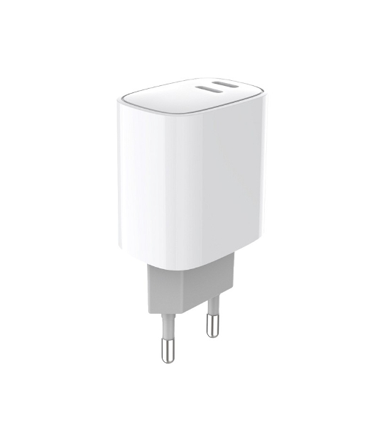 Сетевое зарядное устройство Rexant с двумя портами USB-C + USB-C, 20 Вт