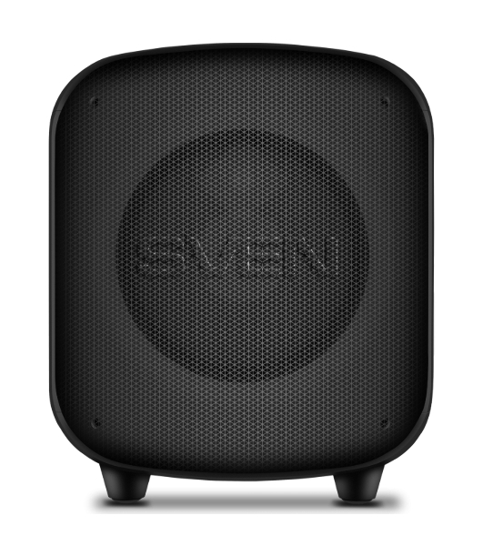 Портативная колонка SVEN PS-555, черный, 65 Вт (RMS), Bluetooth, USB, microSD, пульт