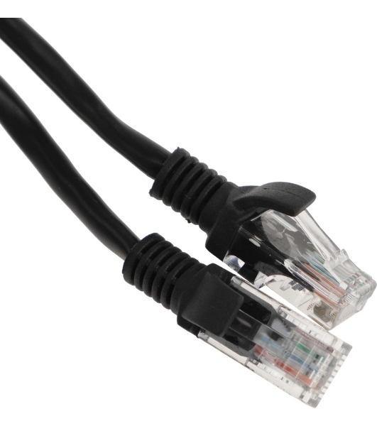 Патч-корд Premier PP12-1.5M/BK 1000Гбит/с UTP 4 пары cat.5E CCA molded 1.5м черный RJ-45 (m)-RJ-45 (m)