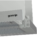 Вытяжка встраиваемая Gorenje TH60E5X черный управление: кнопочное (1 мотор), фото2