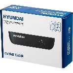 Приставка для цифрового ТВ Hyundai H-DVB460 черный, DVB-T2, DVB-T, DVB-C, HDMI, USB 2.0 х2, фото2