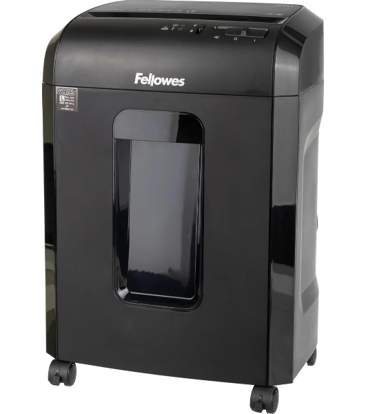 Шредер Fellowes Powershred 10M FS-4630601 DIN P-5, 2х15мм, 10лст., 19лтр., Safety Lock, с микрорезкой