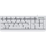Клавиатура Acer OKW400 проводная, USB Type-A, белый, фото 1
