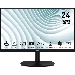 Монитор 23.8' MSI Pro MP245V VA 1920x1080, 100 Гц, 4 мс, 16:9, 300 кд/м², HDMI 1.4b, VGA, 3.5 мм, черный, фото 1