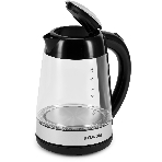 Чайник электрический Hyundai HYK-G3803 1.7 л, 2200 Вт, черный/серебристый (корпус: стекло), фото7