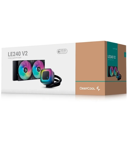 Система жидкостного охлаждения DeepСool LE240 V2 черный (R-LE240-BKAMMC-G-2)