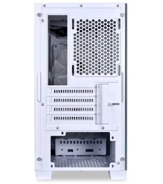 Компьютерный корпус Lian-Li Lancool 205M Mesh белый без БП ATX 2xUSB 3.0 audio bott PSU