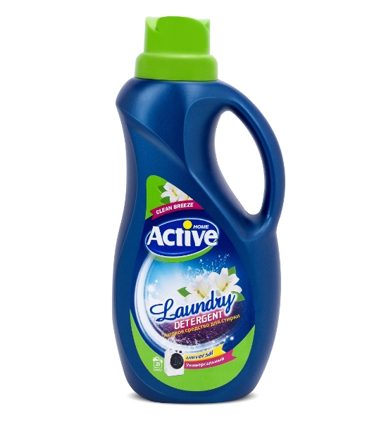 Гель-концентрат для стирки белья Active универсальный Clean Breeze Альпийские луга, 1500 мл, Green (511601111)