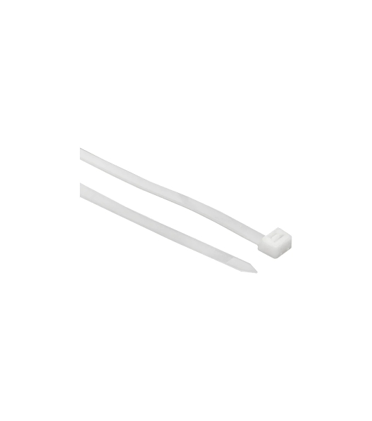 Хомут кабельный 2.5х100 нейл. белый (уп. 100 шт) EKF plc-c-2.5x100
