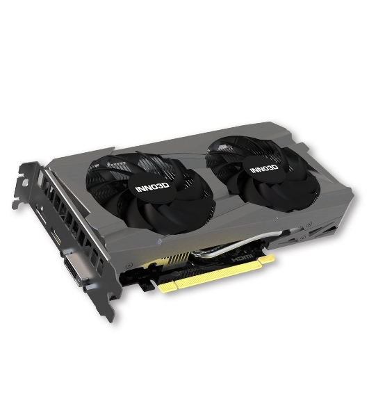 Видеокарта Inno3D Nvidia Geforce RTX 3050 TWIN X2 8Gb GDDR6 128-bit 2FAN DVI DP HDMI RTL