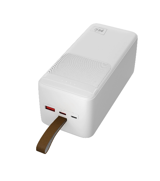 Портативный аккумулятор MORE CHOICE (4620202552860) PB59-50 50000mAh 1USB+1Type-C+1micro-USB 3.0A 22.5W+PD20W+QC3.0, белый