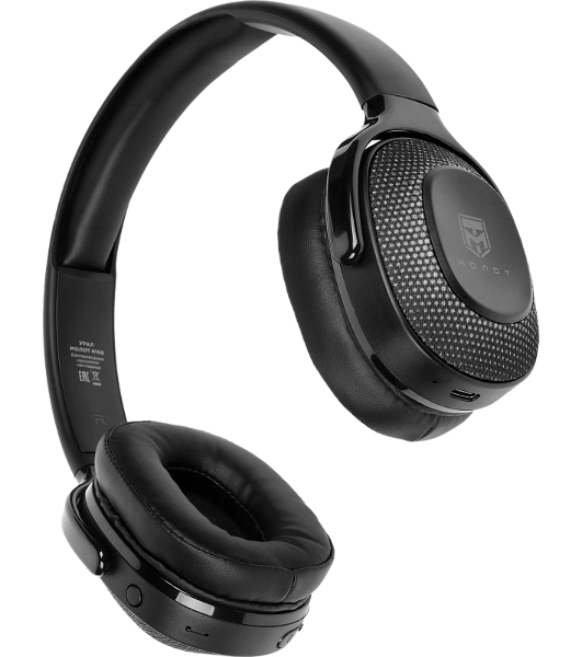 Беспроводные наушники URAL Молот Н100 черный, накладные, Bluetooth